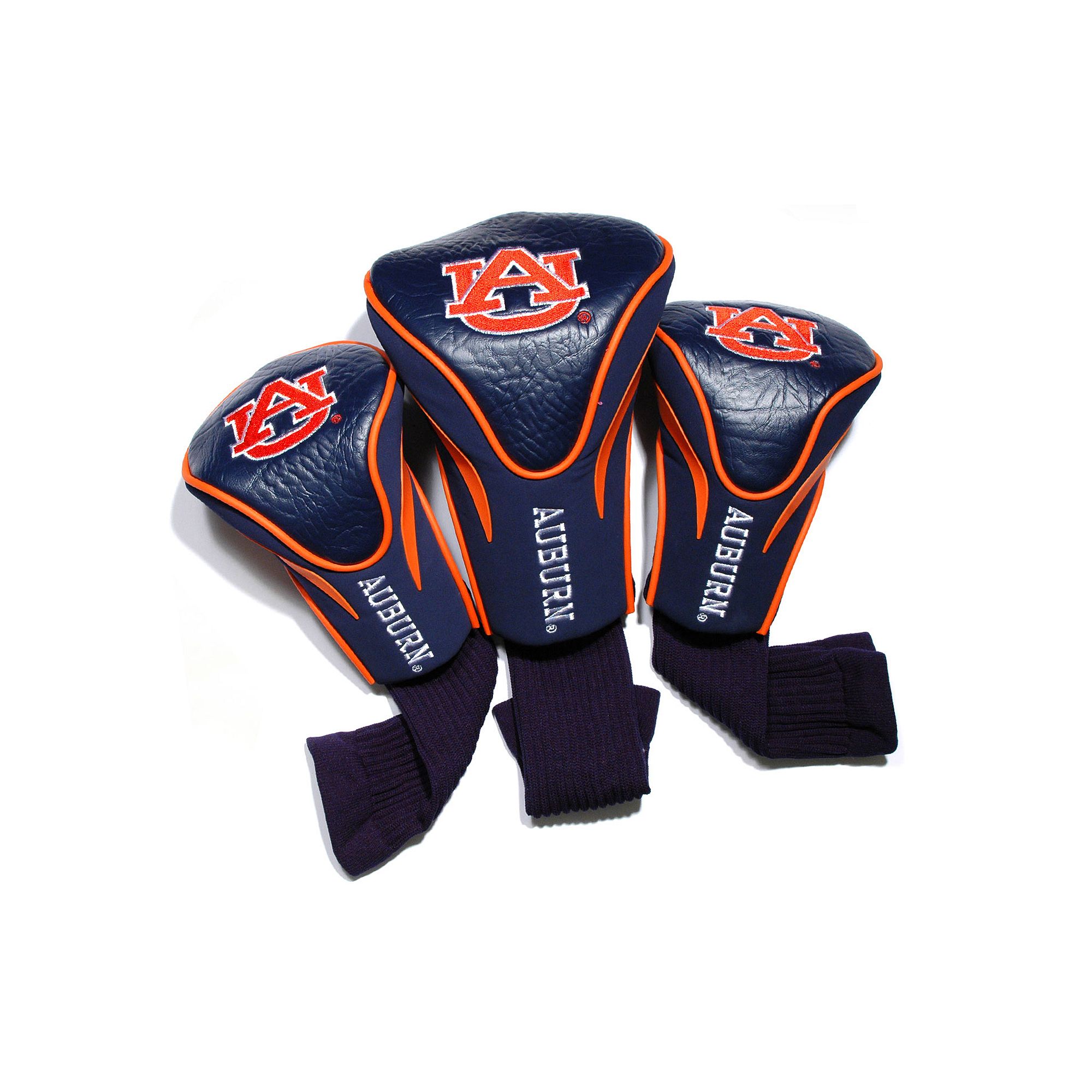 Team Golf Auburn Tigers 3-pc. Contour Head Cover Set