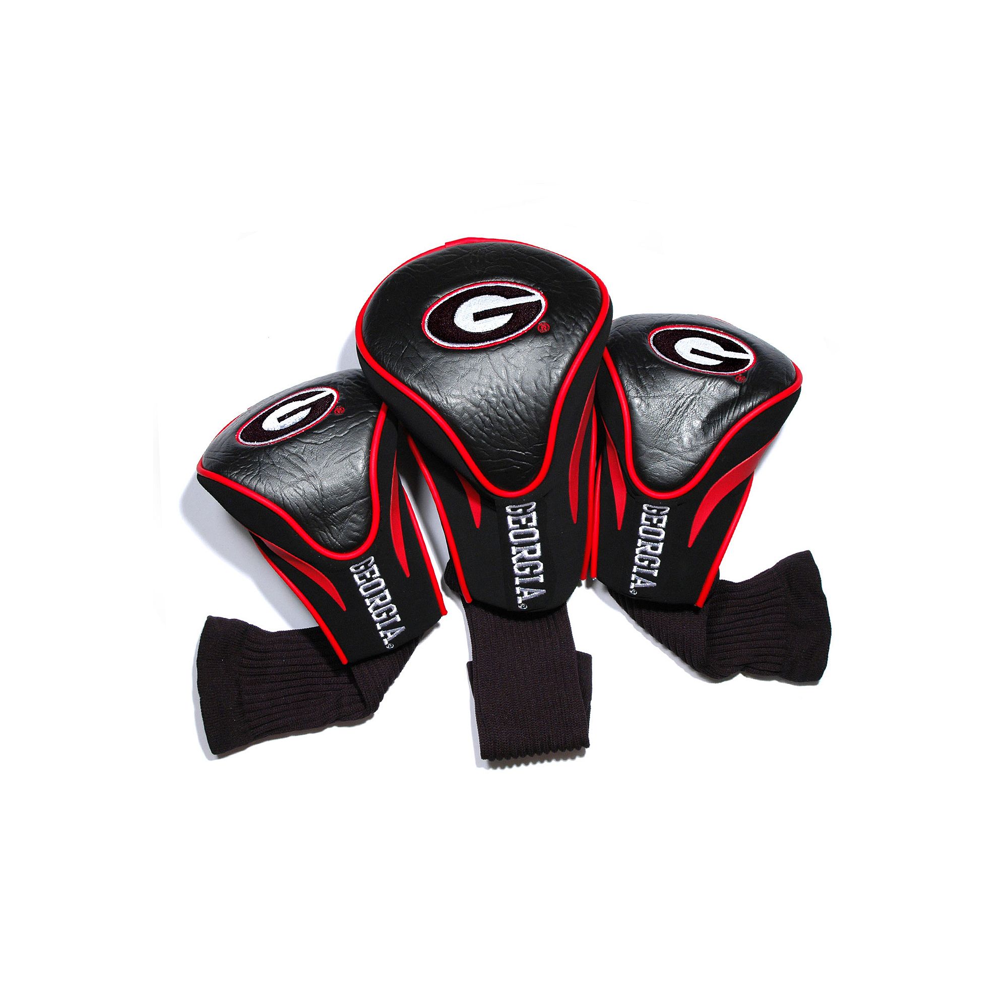 Team Golf Georgia Bulldogs 3-pc. Contour Head Cover Set