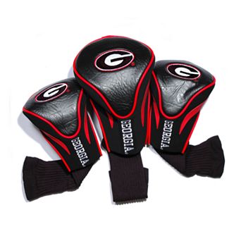Team Golf Georgia Bulldogs 3 pc Contour Head Cover Set