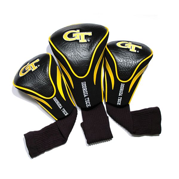 Team Golf Georgia Tech Yellow Jackets 3-pc. Contour Head Cover Set