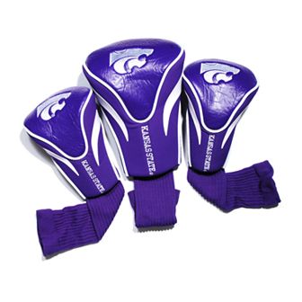 Team Golf Kansas State Wildcats 3 pc Contour Head Cover Set