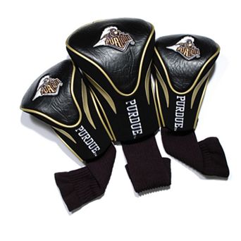 Team Golf Purdue Boilermakers 3 pc Contour Head Cover Set