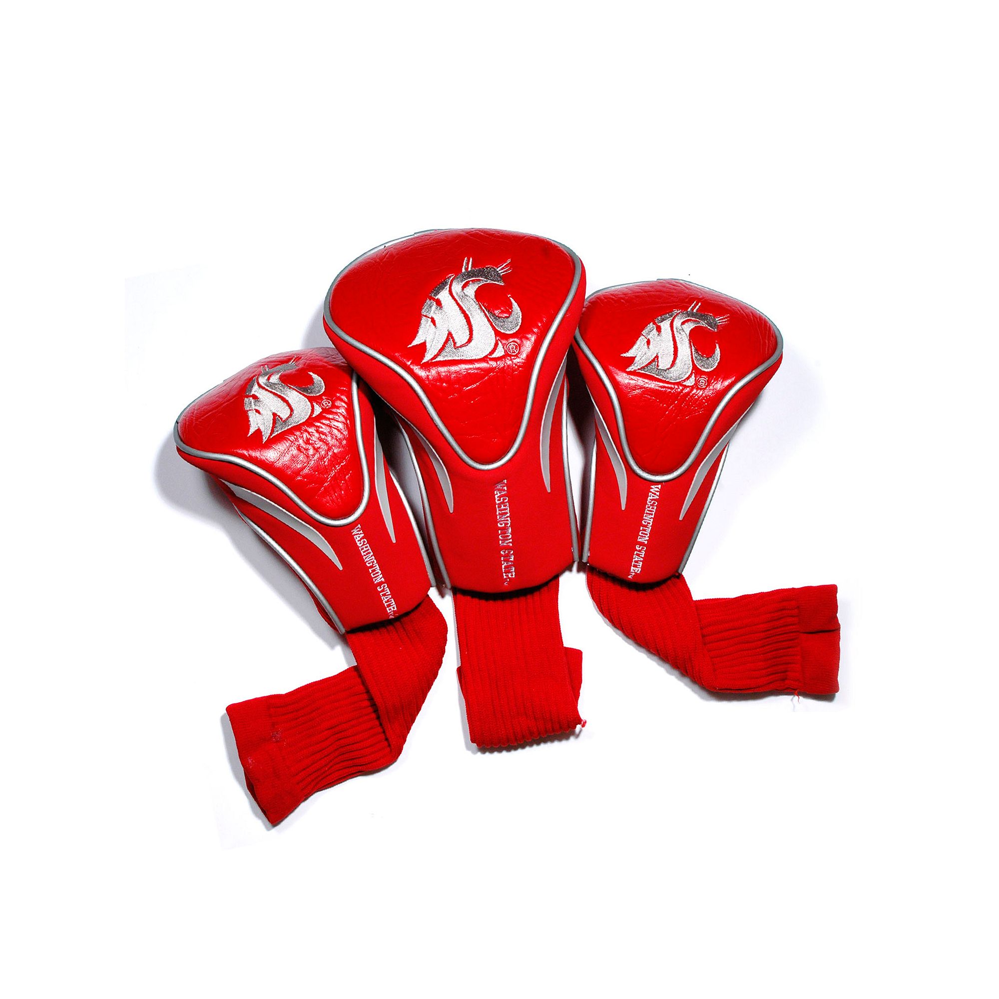 Team Golf Washington State Cougars 3-pc. Contour Head Cover Set, Wsc Team