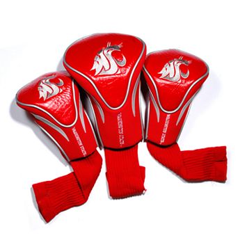 Team Golf Washington State Cougars 3 pc Contour Head Cover Set