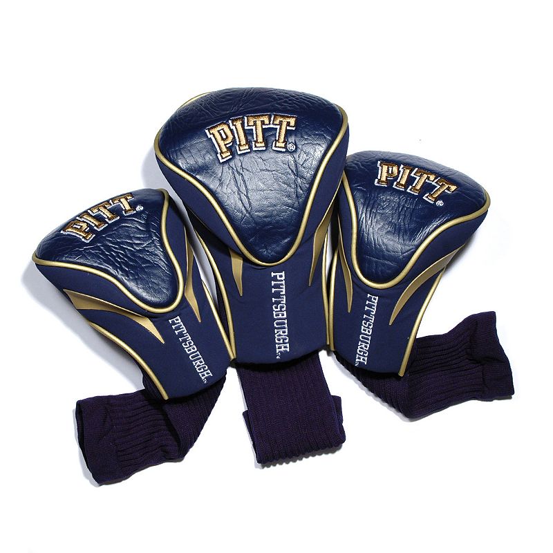 UPC 637556237941 product image for Team Golf Pitt Panthers 3-pc. Contour Head Cover Set, Multicolor | upcitemdb.com