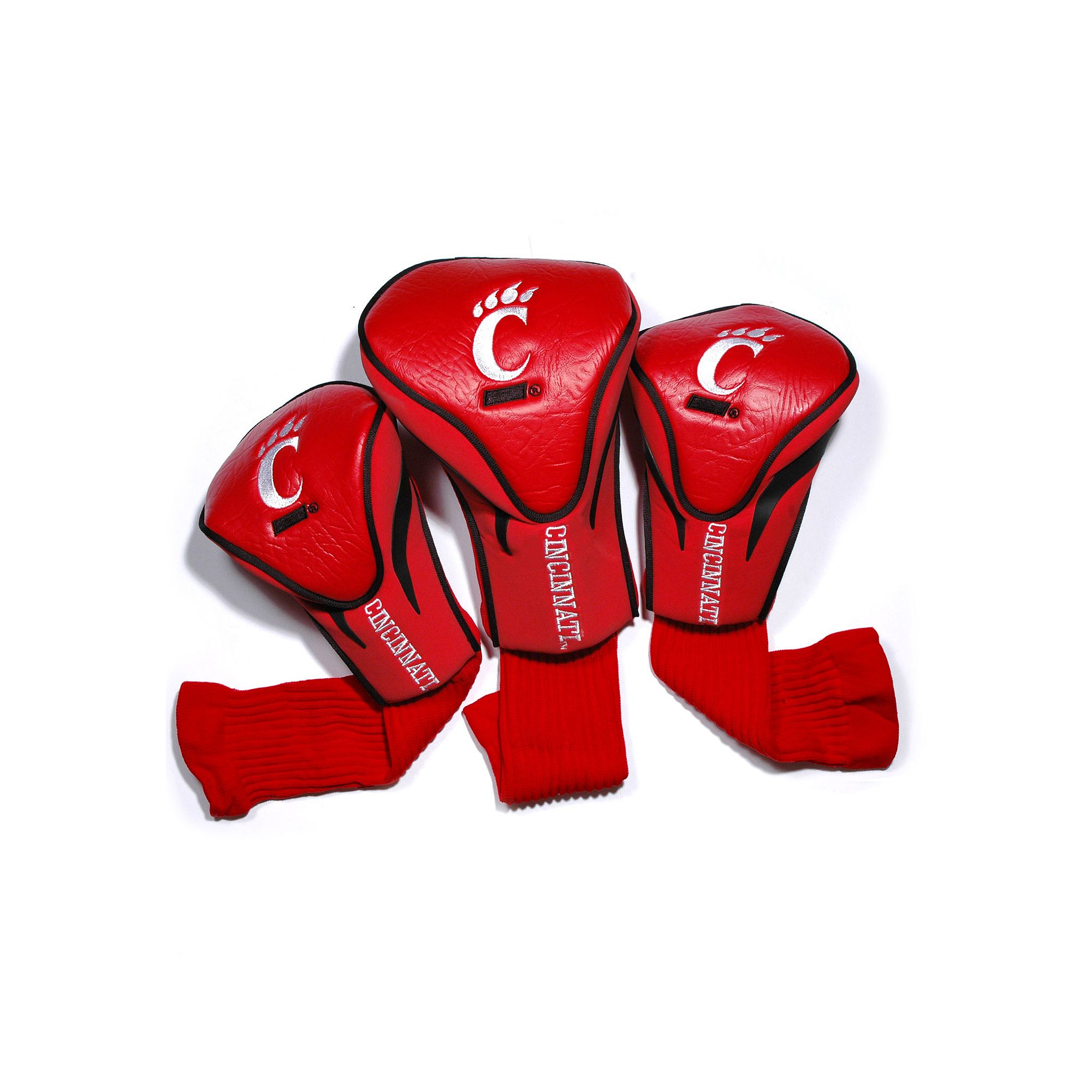 Team Golf Cincinnati Bearcats 3-pc. Contour Head Cover Set