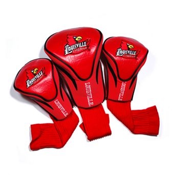 Team Golf Louisville Cardinals 3 pc Contour Head Cover Set
