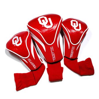 Team Golf Oklahoma Sooners 3 pc Contour Head Cover Set