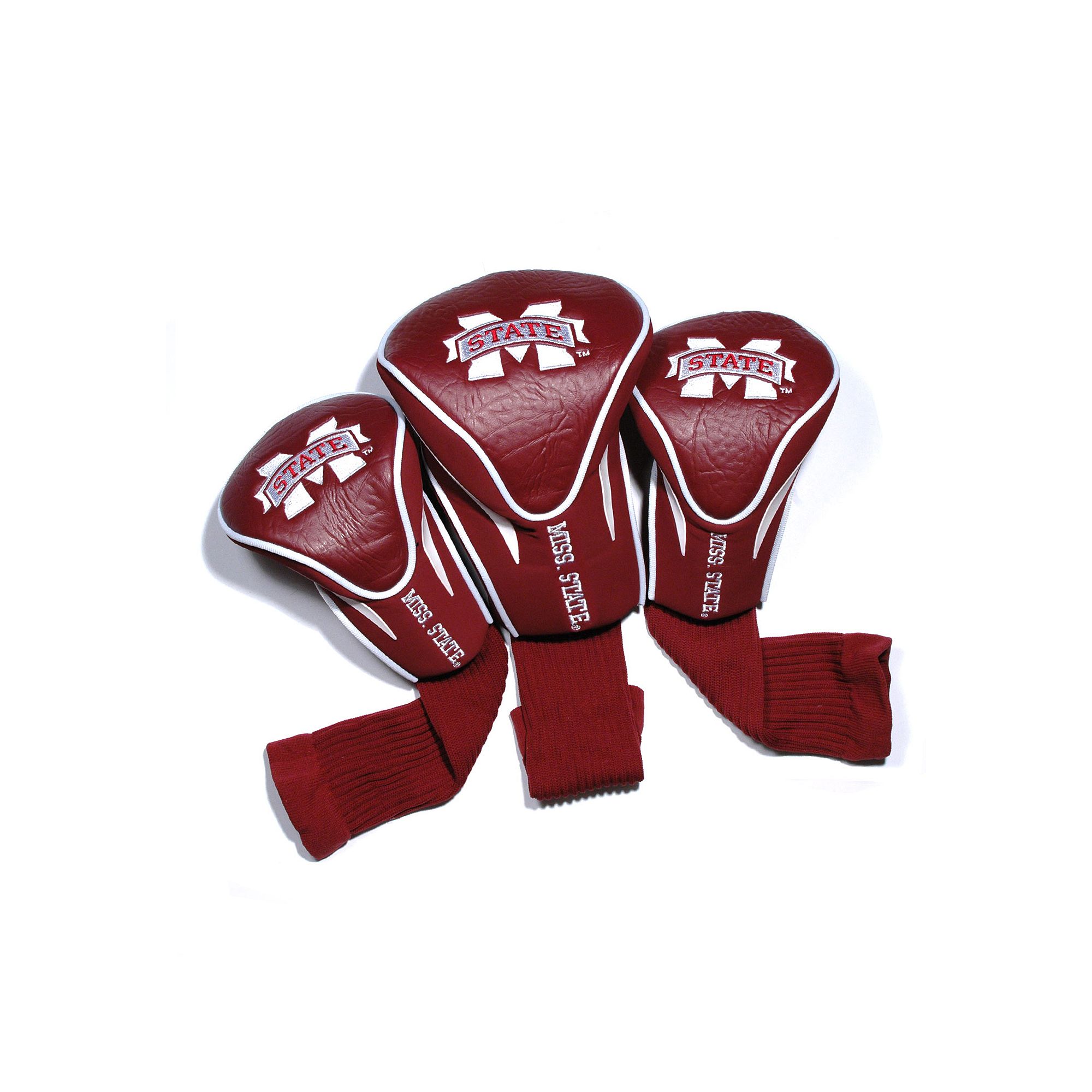 Team Golf Mississippi State Bulldogs 3-pc. Contour Head Cover Set, Mst Team