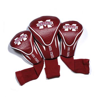 Team Golf Mississippi State Bulldogs 3 pc Contour Head Cover Set