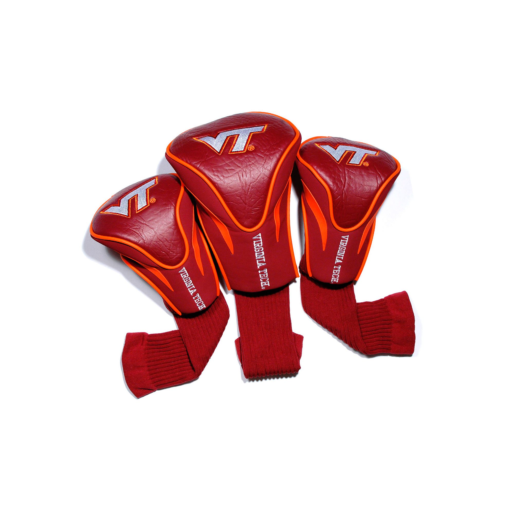 Team Golf Virginia Tech Hokies 3-pc. Contour Head Cover Set