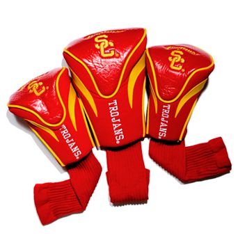 Team Golf USC Trojans 3 pc Contour Head Cover Set