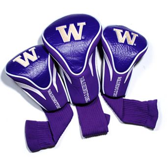 Team Golf Washington Huskies 3 pc Contour Head Cover Set