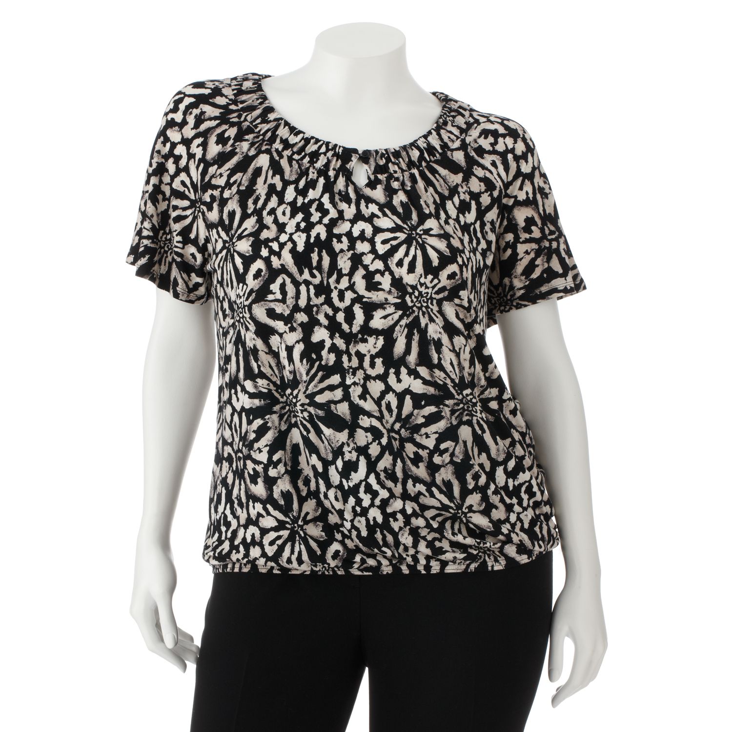 kohls tops plus size