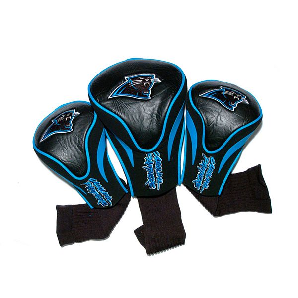 Team Golf Carolina Panthers 3-pc. Contour Head Cover Set