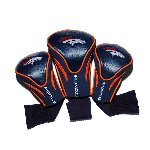 Denver Broncos 3 Pack Golf Contour Sock Head Covers