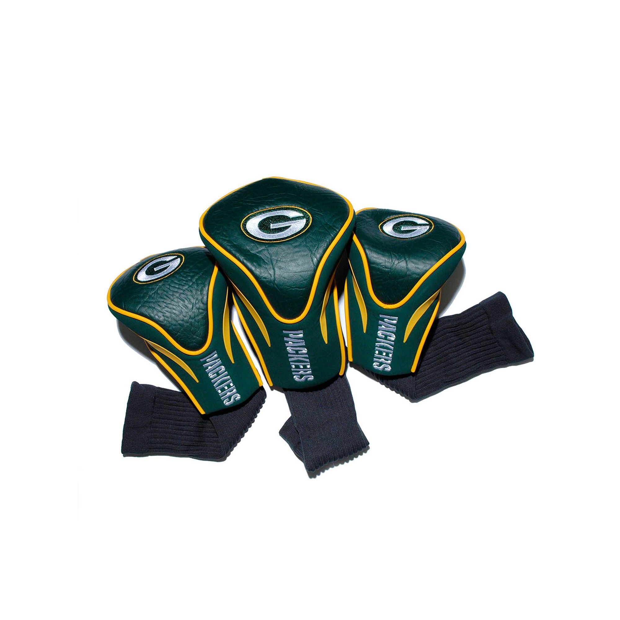 Team Golf Green Bay Packers 3-pc. Contour Head Cover Set