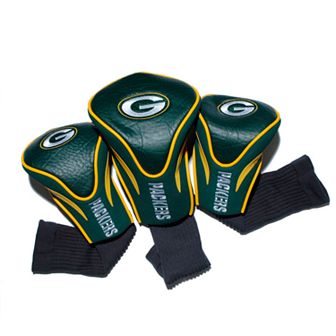 Team Golf Green Bay Packers 3 pc Contour Head Cover Set