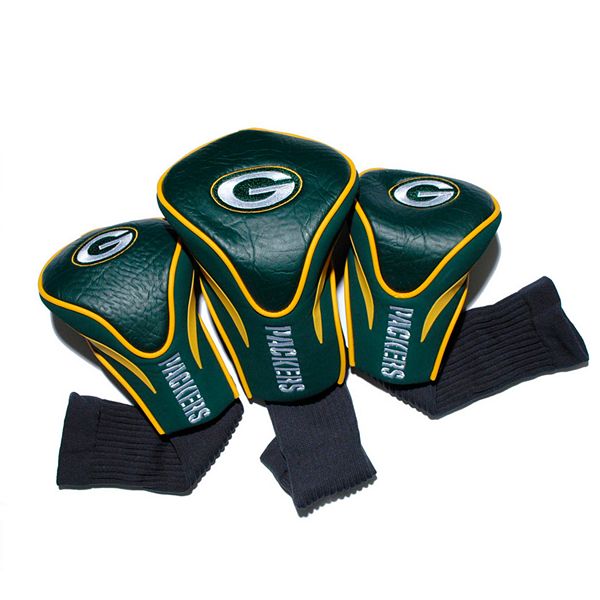 Team Golf Green Bay Packers 3-pc. Contour Head Cover Set
