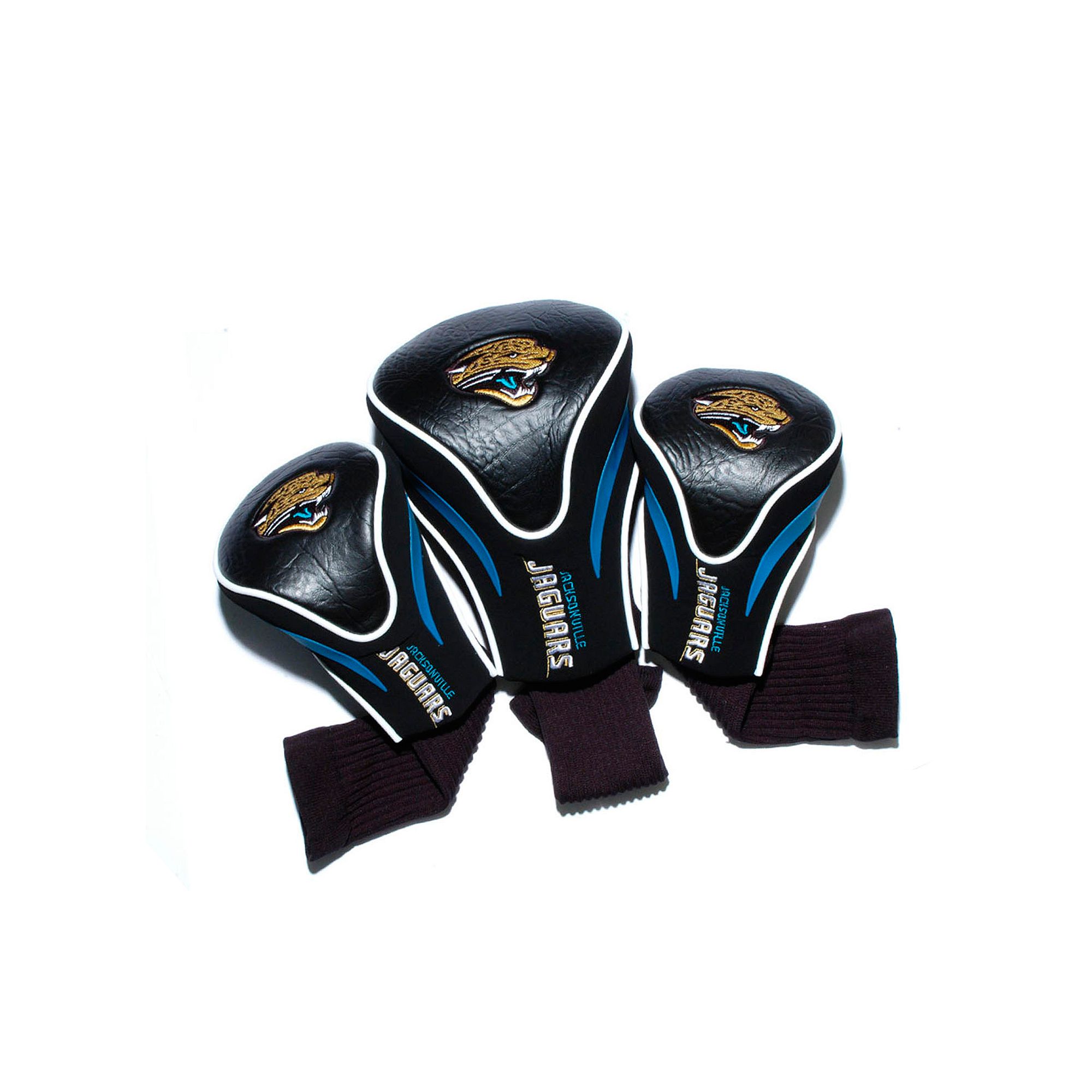 Team Golf Jacksonville Jaguars 3-pc. Contour Head Cover Set