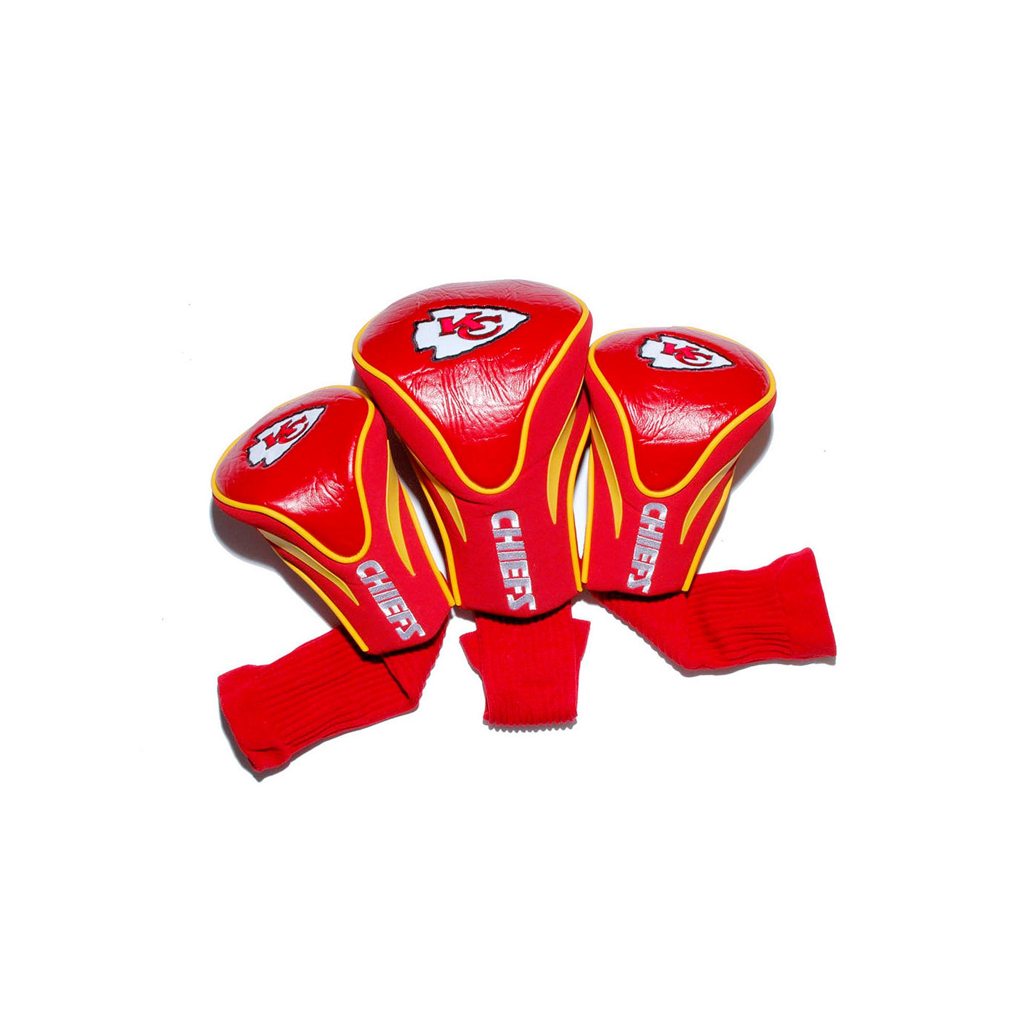 Team Golf Kansas City Chiefs 3-pc. Contour Head Cover Set