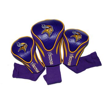 Team Golf Minnesota Vikings 3 pc Contour Head Cover Set