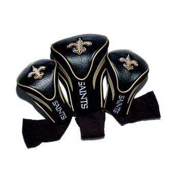 Team Golf New Orleans Saints 3 pc Contour Head Cover Set
