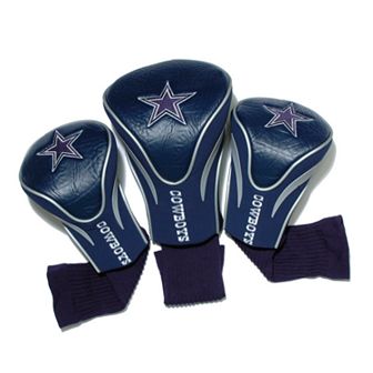 Team Golf Dallas Cowboys 3 pc Contour Head Cover Set