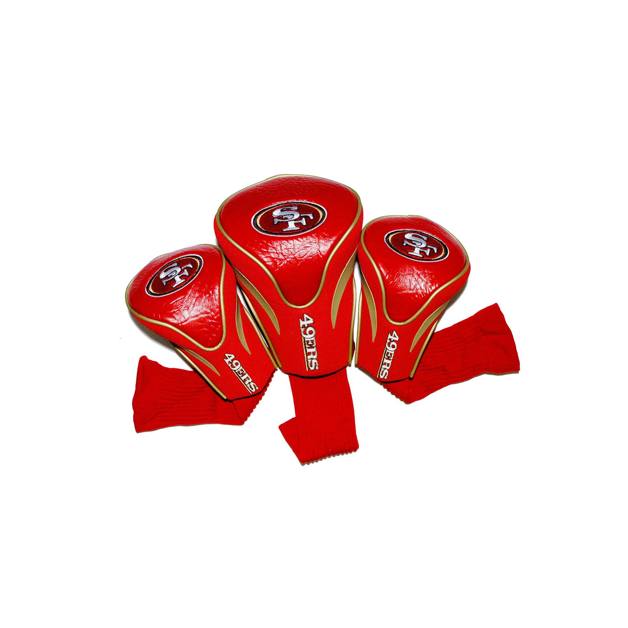 Team Golf San Francisco 49ers 3-pc. Contour Head Cover Set