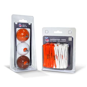 Team Golf Cleveland Browns Ball & Tee Set