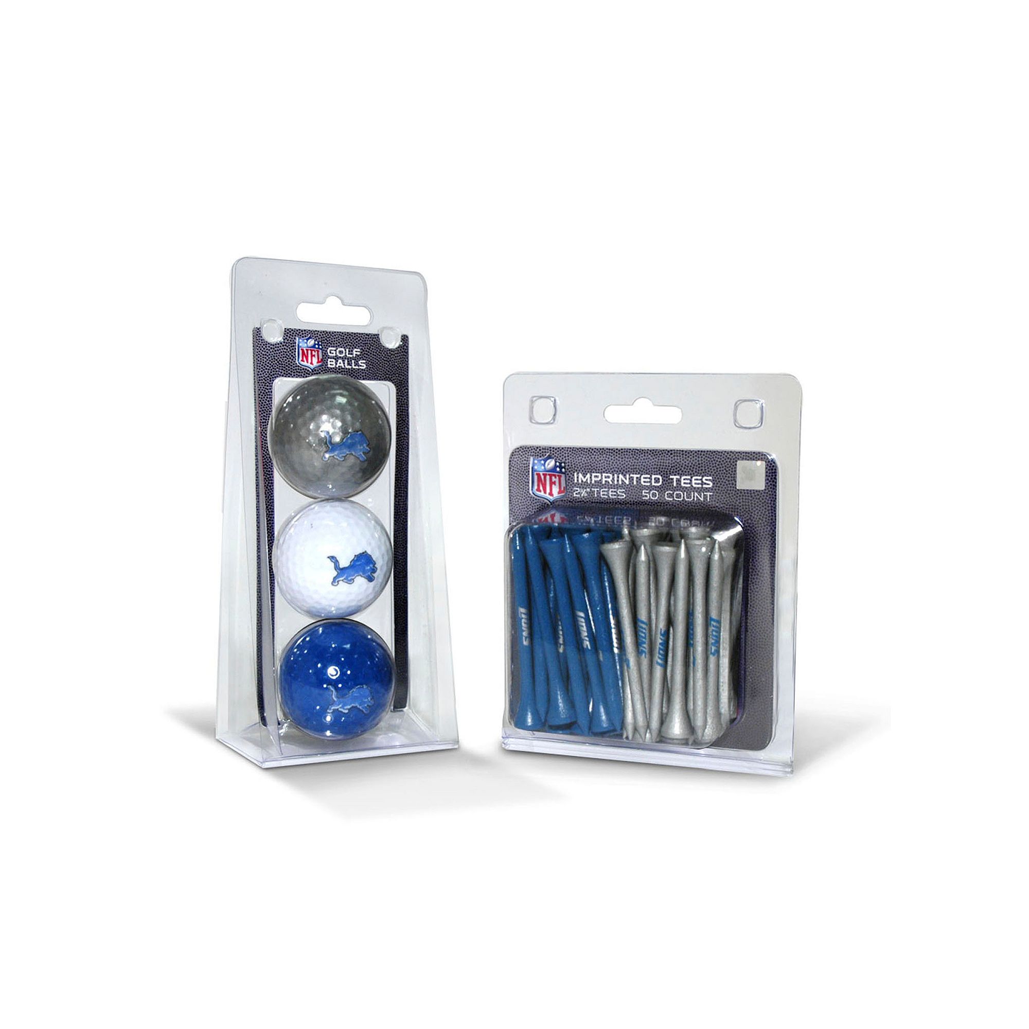 Team Golf Detroit Lions Ball & Tee Set