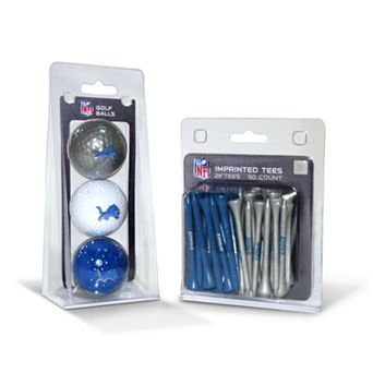 Team Golf Detroit Lions Ball & Tee Set