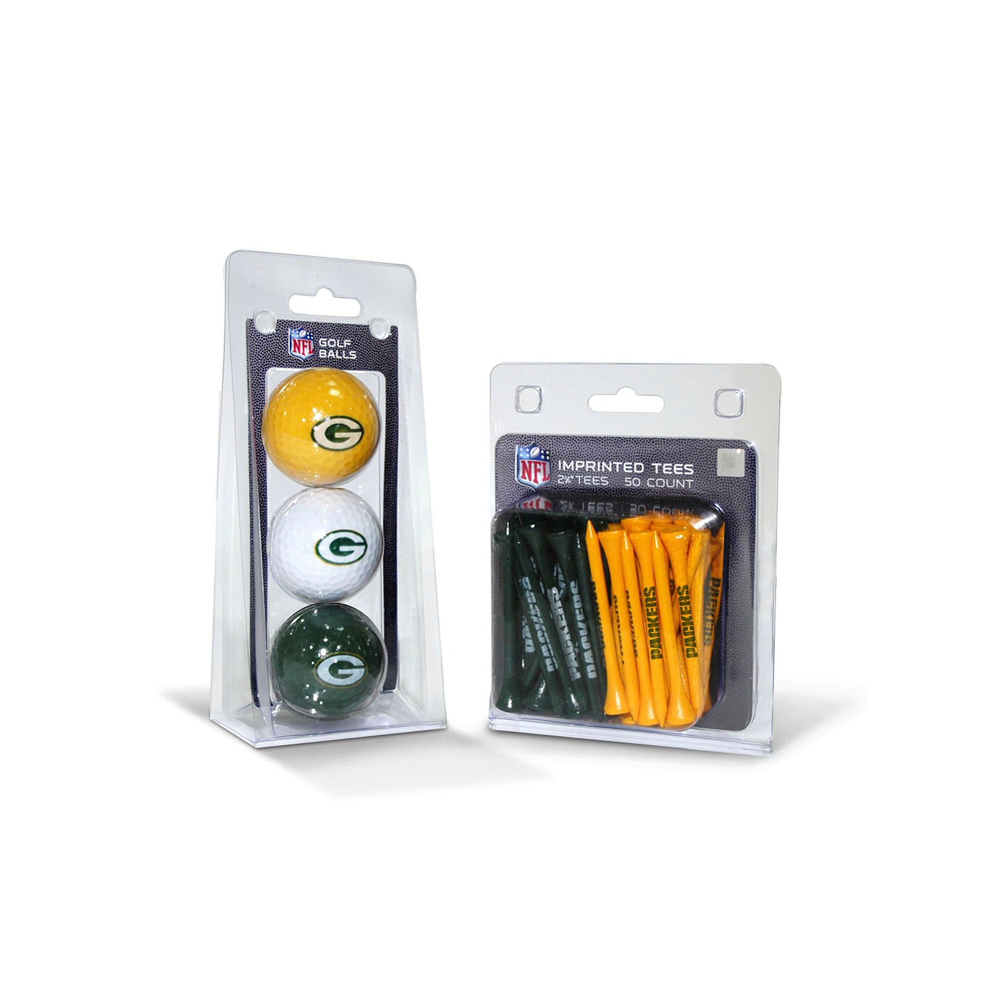 Team Golf Green Bay Packers Ball & Tee Set