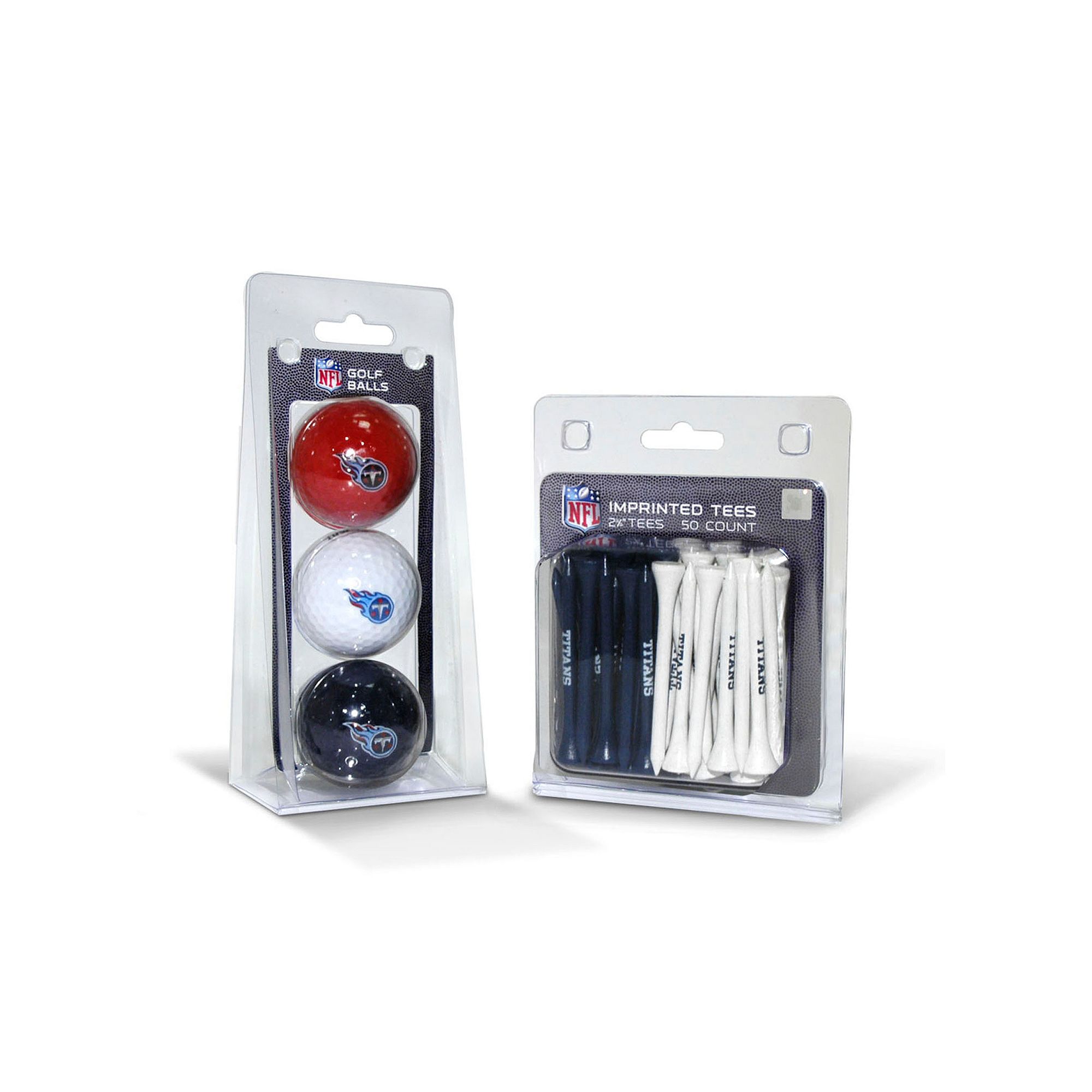 Team Golf Tennessee Titans Ball & Tee Set