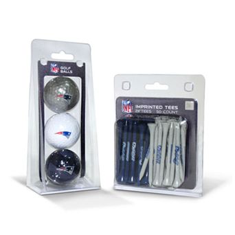 Team Golf New England Patriots Ball & Tee Set