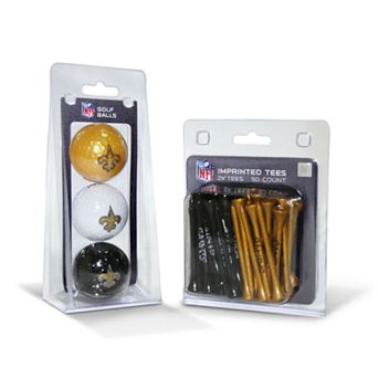 Team Golf New Orleans Saints Ball & Tee Set