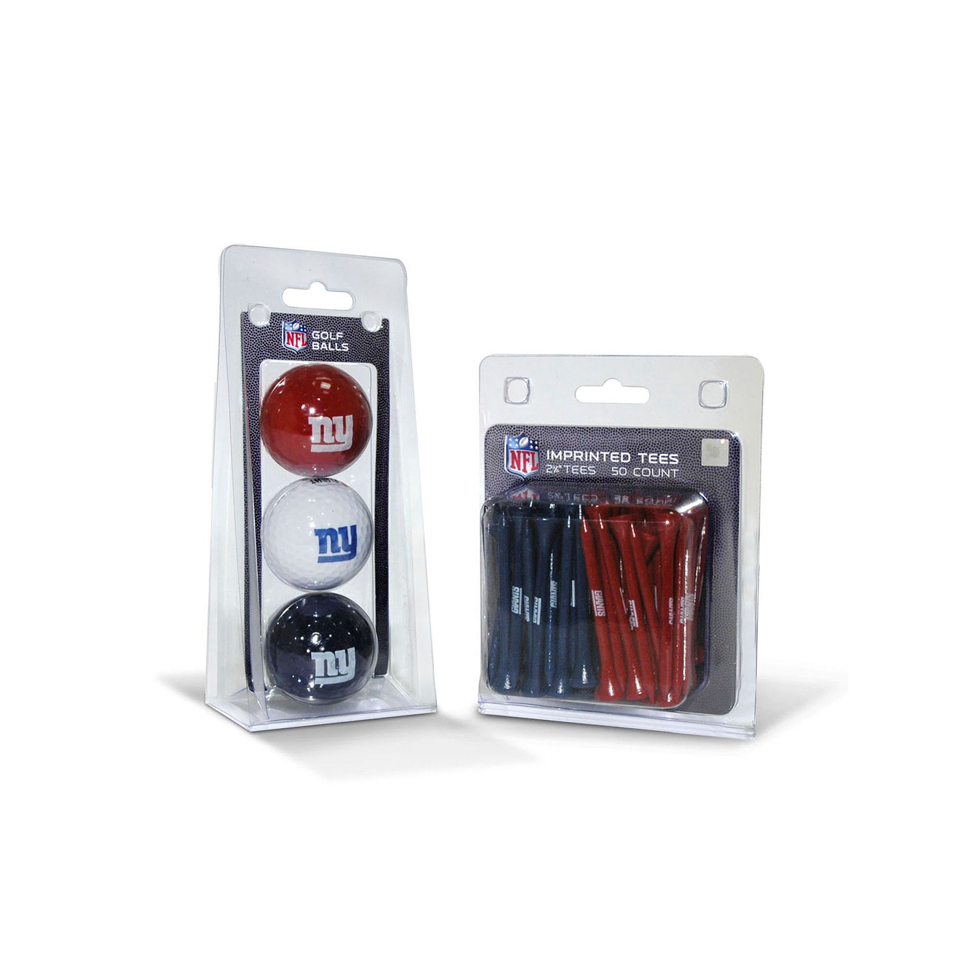 Team Golf New York Giants Ball & Tee Set