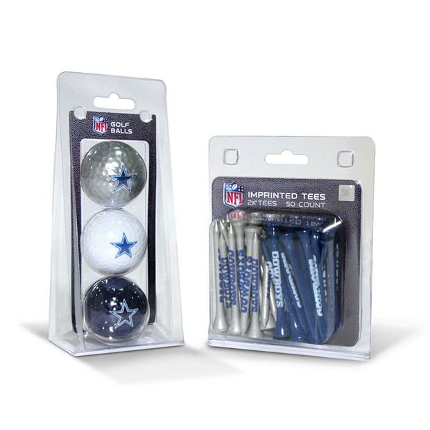 Team Golf Dallas Cowboys Ball & Tee Set