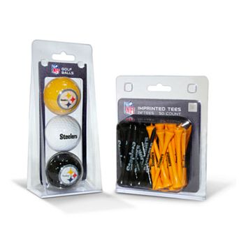 Team Golf Pittsburgh Steelers Ball & Tee Set