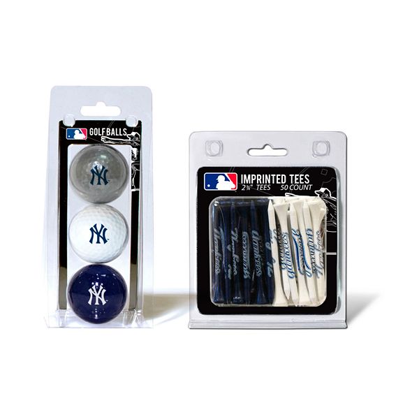 Team Golf New York Yankees Ball & Tee Set