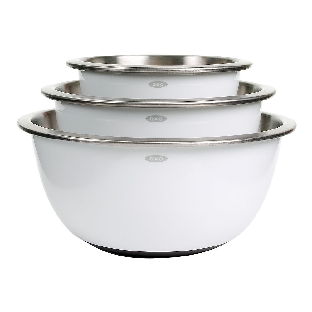 OXO Good Grips 3-pc. Stainless Steel Mixing Bowl Set