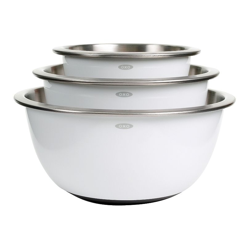 OXO Good Grips 3-pc. Stainless Steel Mixing Bowl Set