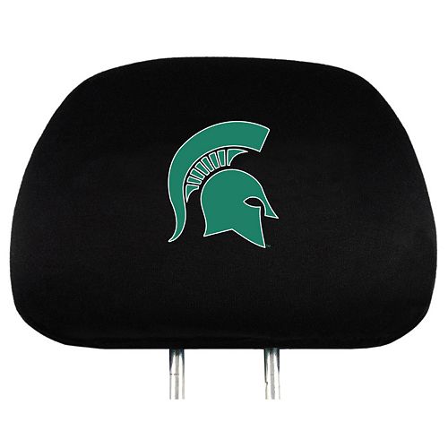 Michigan State Spartans Head Rest Covers