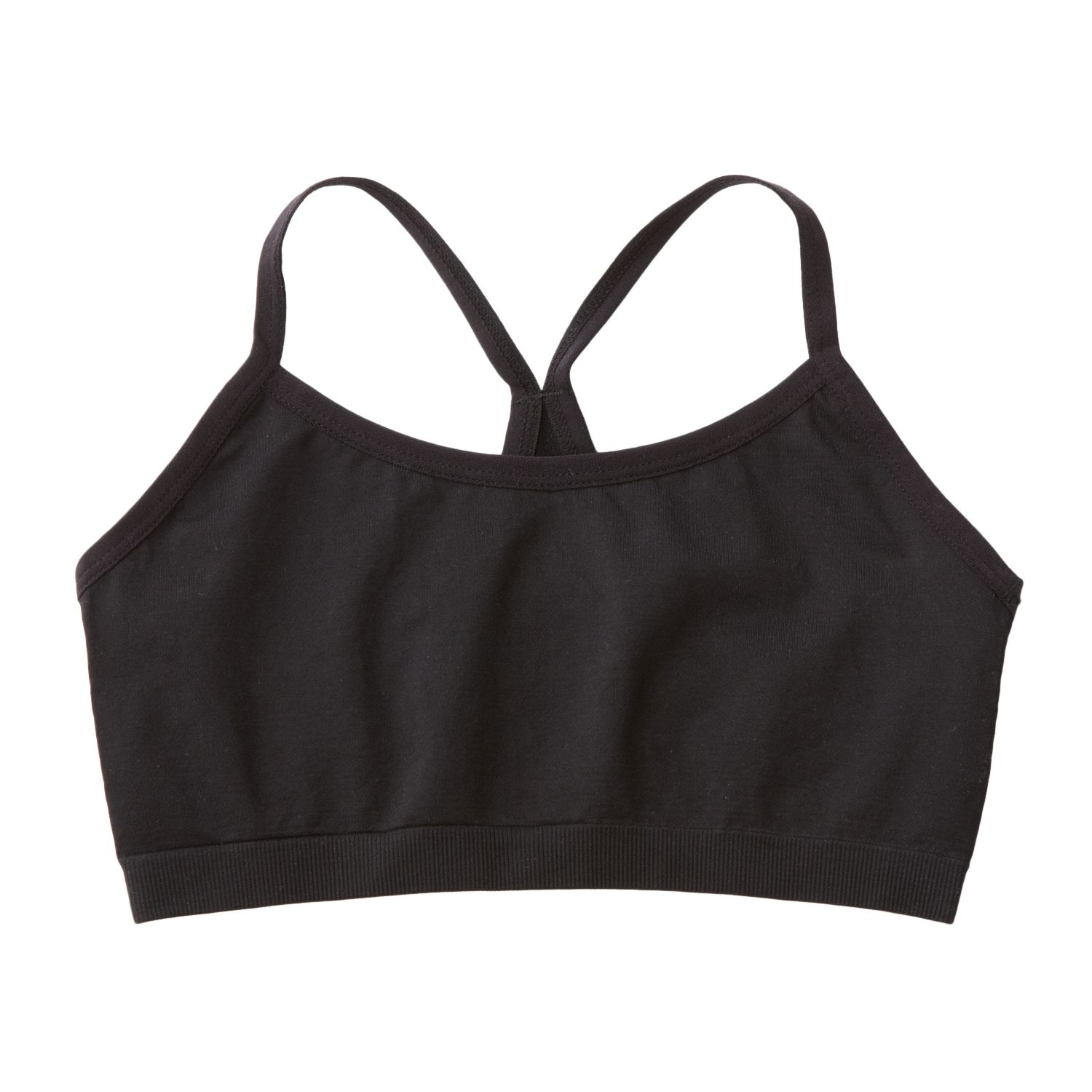 racerback crop top bra