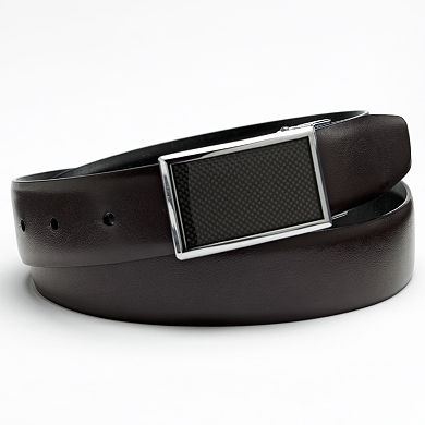 Apt. 9® Graphic Plaque Reversible Faux-Leather Belt