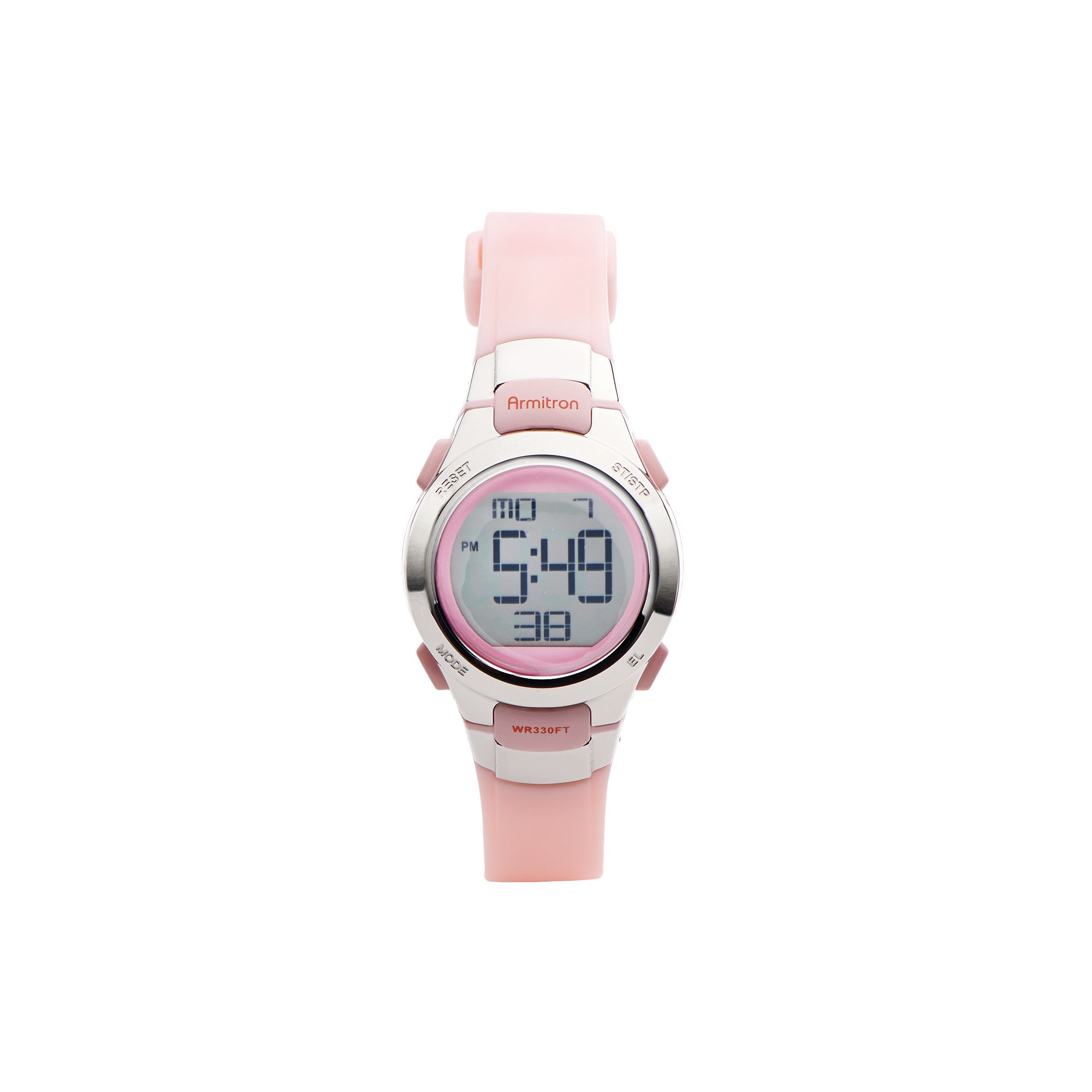 Armitron Womens Digital Chronograph Watch, Size: Small, Pink
