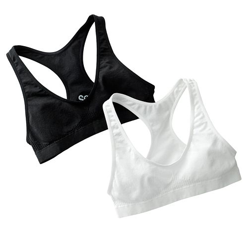 Girls SO® 2pk. Racerback Sports Bras