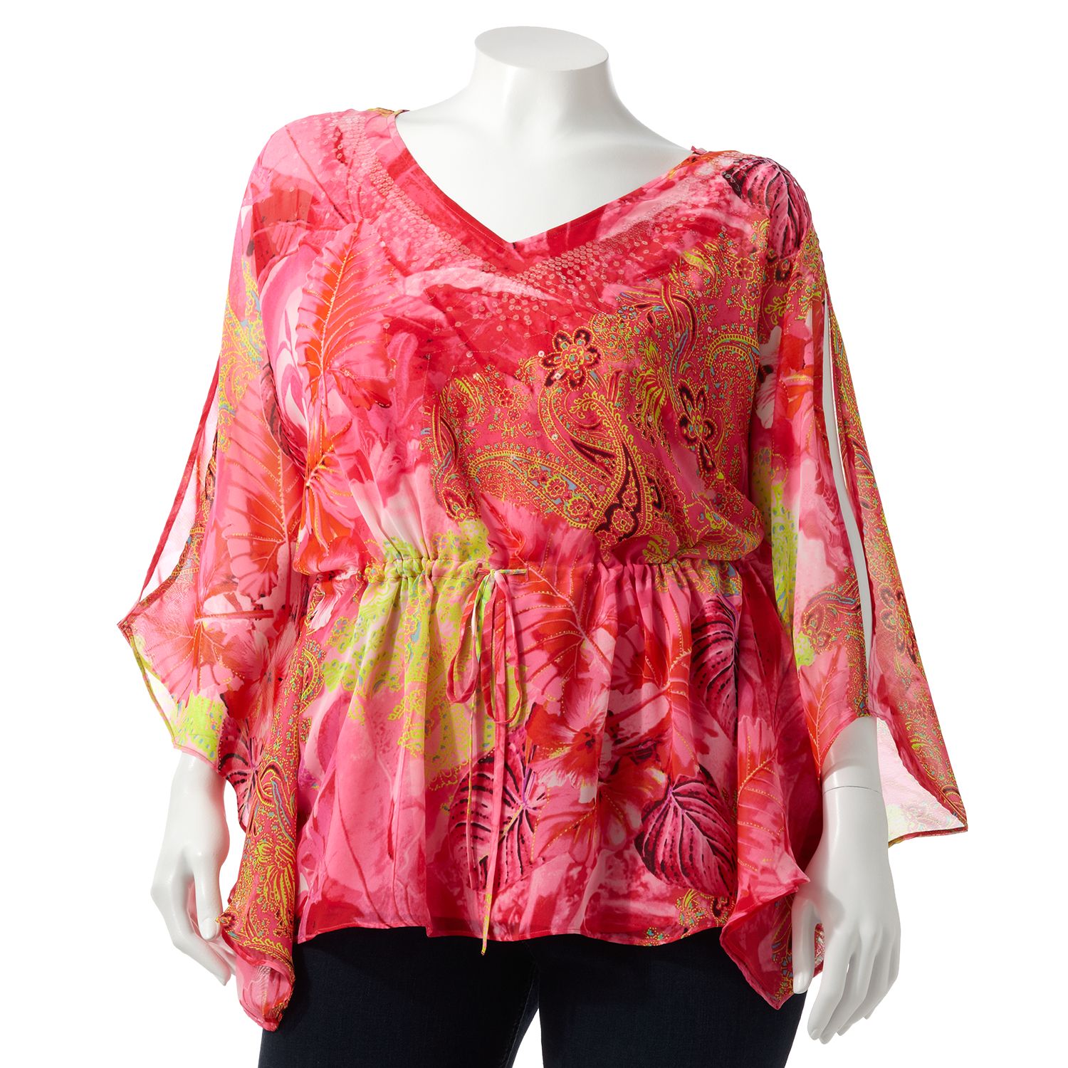 kohls plus size dressy tops