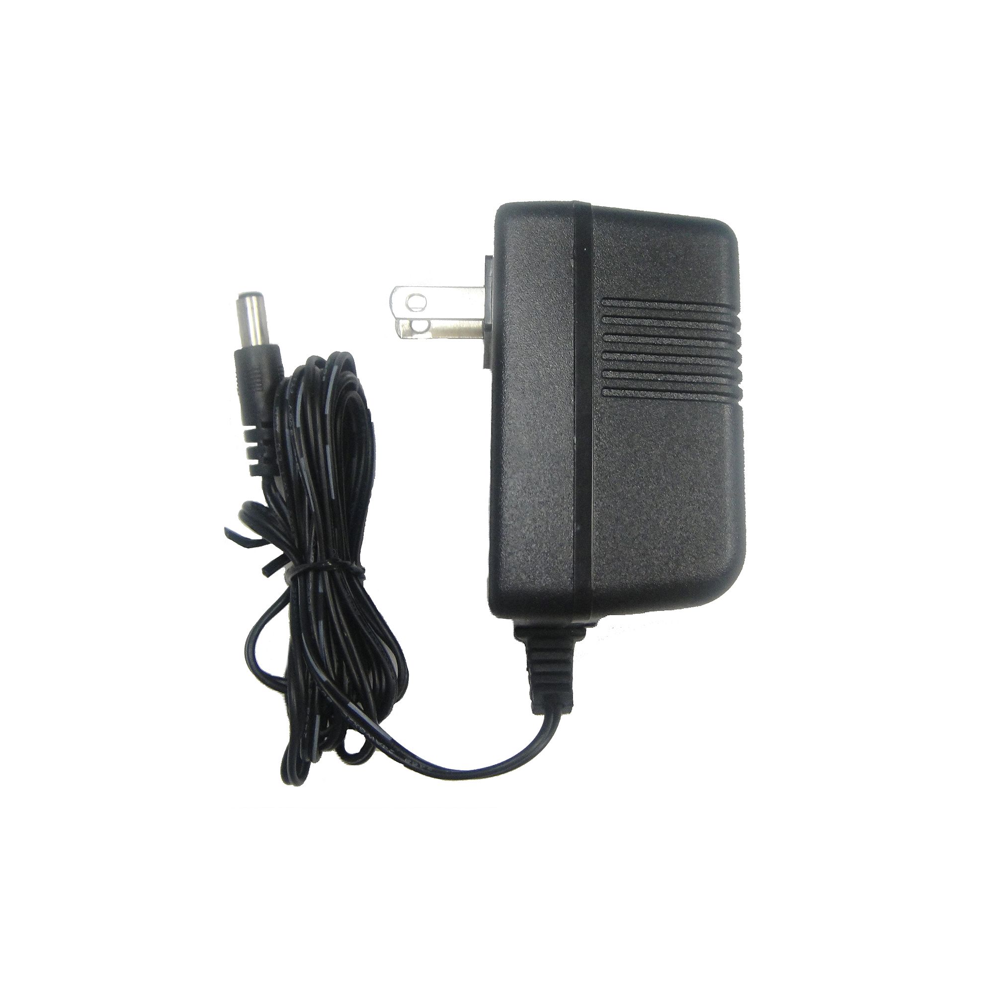 iTouchless Stainless Steel Touchless Trash Can AC Power Adaptor, Black