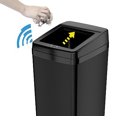 iTouchless 14-Gallon Automatic Sensor Touchless Trash Can